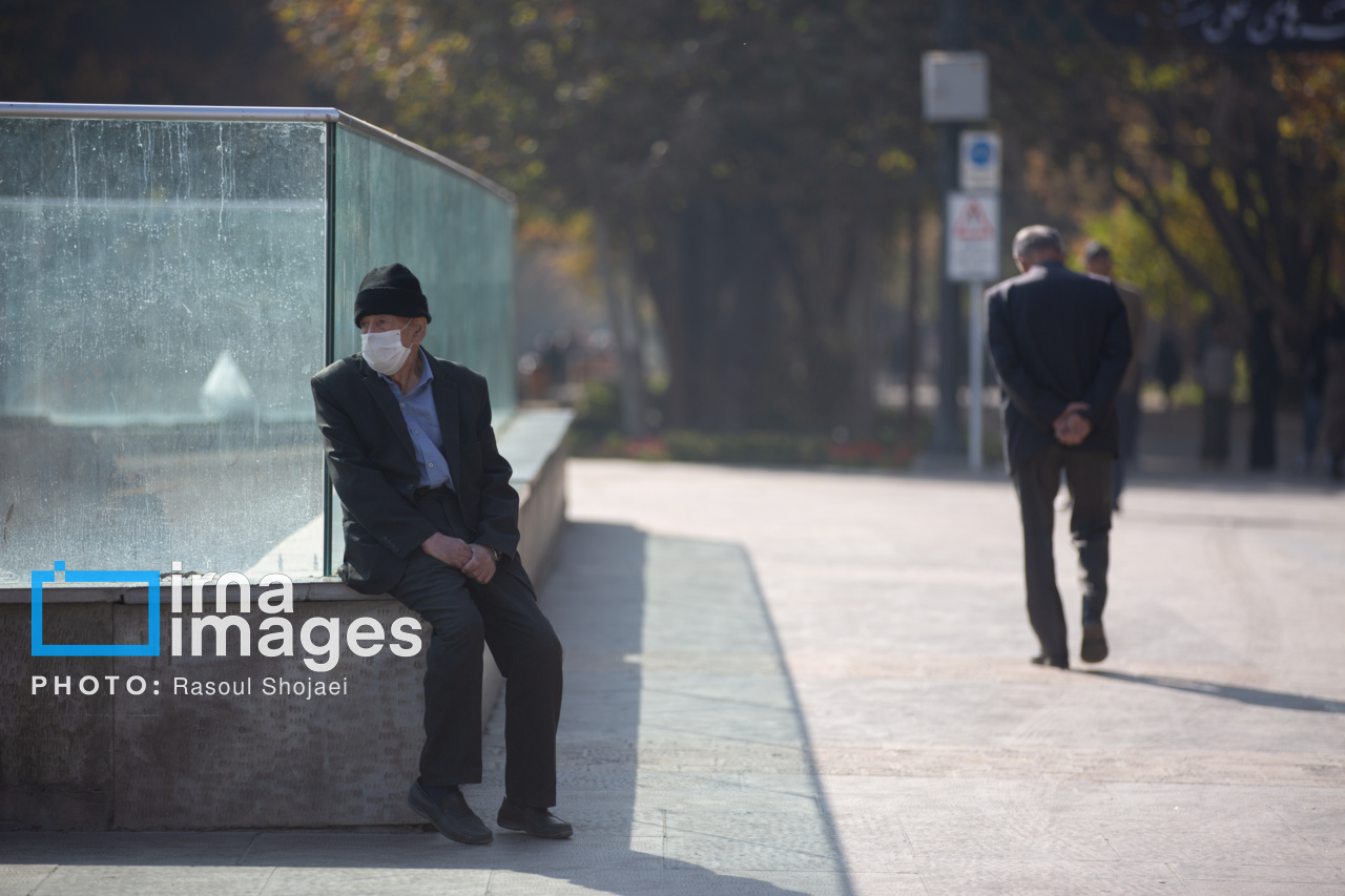 عکس/ آلودگی هوای اصفهان