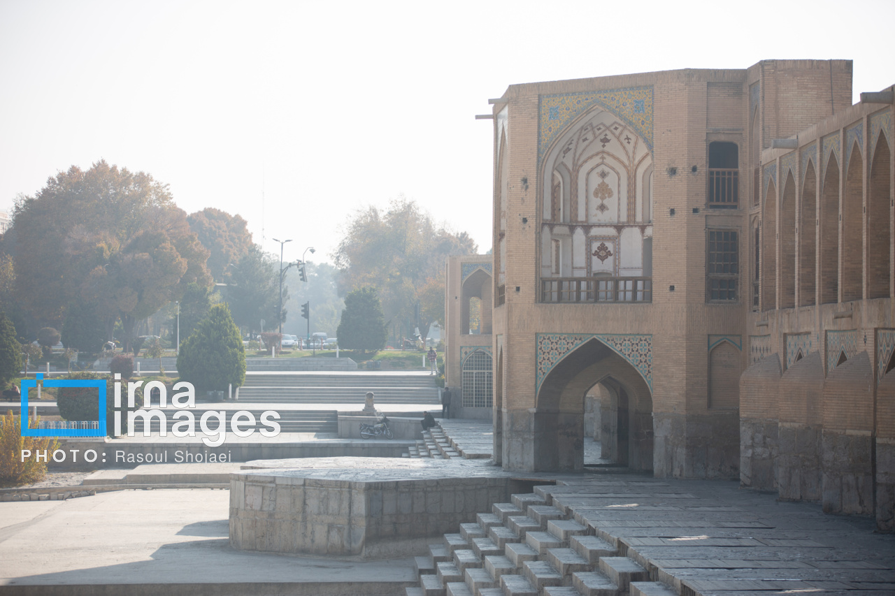 عکس/ آلودگی هوای اصفهان