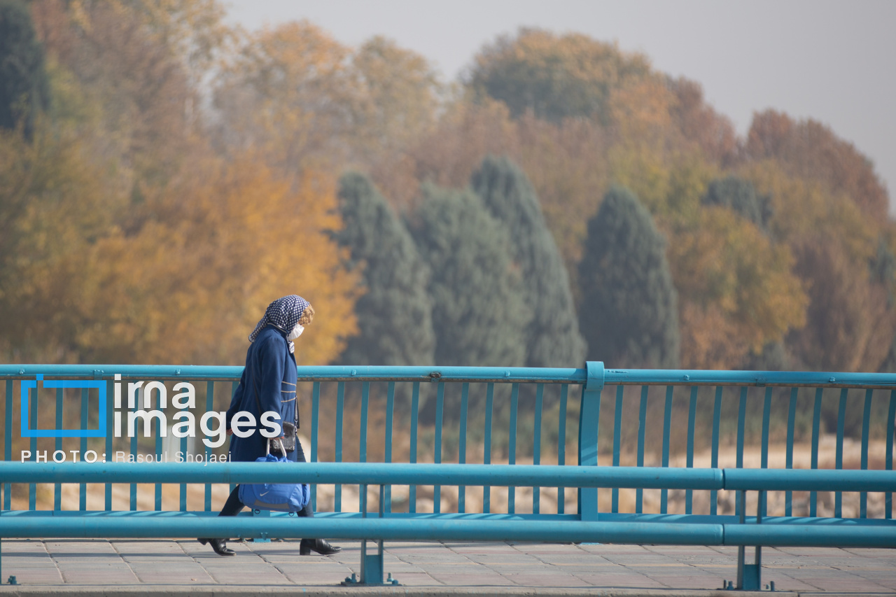 عکس/ آلودگی هوای اصفهان