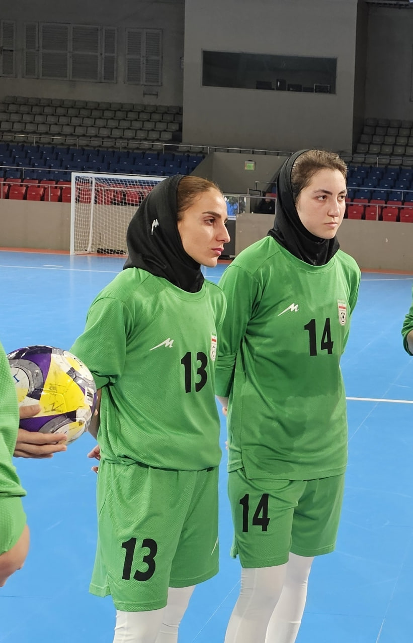 گزارش تصویری از تمرین تیم ملی فوتسال بانوان