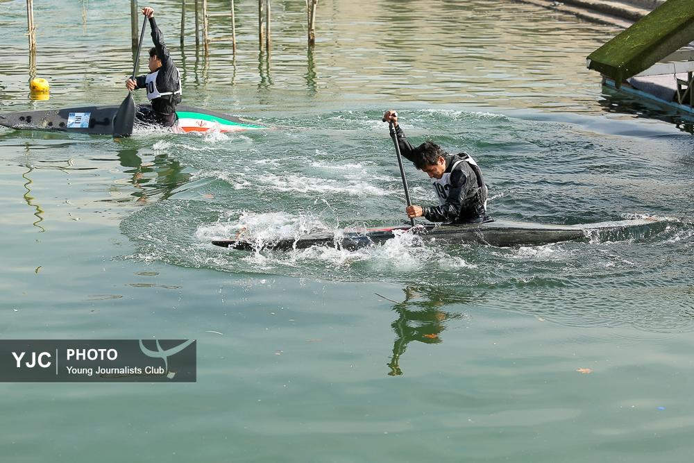 آغاز لیگ قایقرانی اسلالوم در دریاچه آزادی