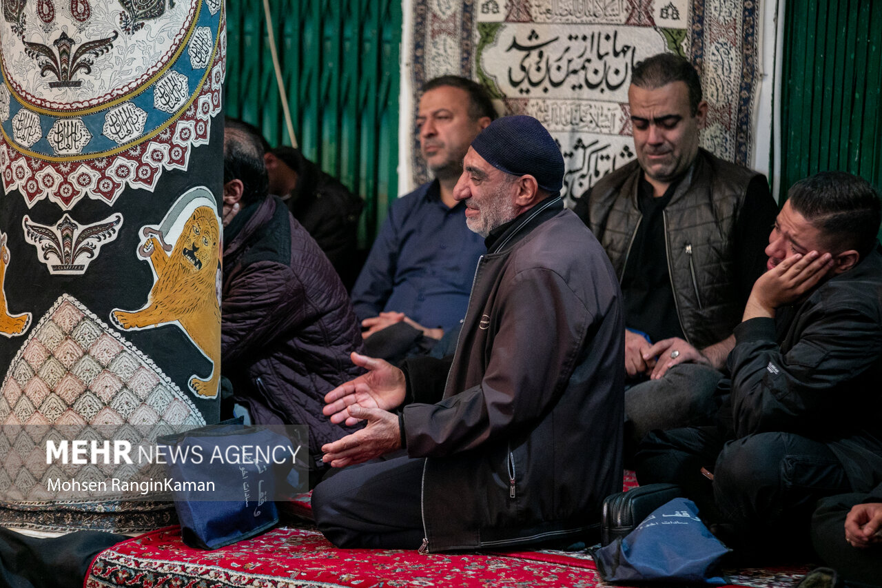 آخرین روز از مراسم عزاداری شهادت حضرت زهرا (س) در حسینیه سادات اخوی
