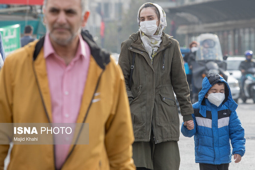 آلودگی هوای تهران همچنان ادامه دارد