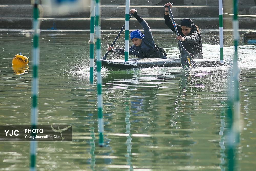 آغاز لیگ قایقرانی اسلالوم در دریاچه آزادی