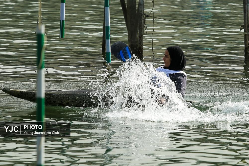 آغاز لیگ قایقرانی اسلالوم در دریاچه آزادی