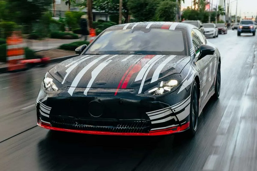 اولین نمایش هایپرسدان برقی مرسدس AMG GT با ۱۳۰۰ اسب بخار