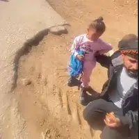 تصاویری از کودکان فلسطینی که اشغالگران با گاز اشک آور آنها را هدف قرار دادند