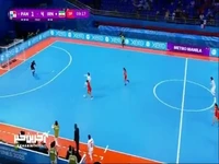 گل دوم فوتسال زنان پاناما به ایران