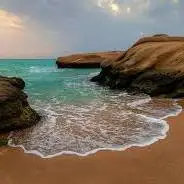 یکی از زیباترین و بکرترین سواحل خلیج فارس 