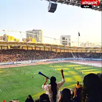 تصاویری از حضور بانوان در ورزشگاه امام رضا(ع)