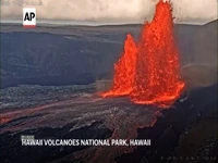 فوران آتشفشان کیلاویا در هاوایی