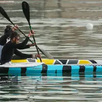 آغاز لیگ قایقرانی اسلالوم در دریاچه آزادی