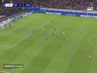 همکاری تیمی تماشایی؛ گل اول المپیاکوس توسط چیکینیو در دقیقه 8