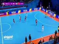 گل پنجم فوتسال زنان ایران به پاناما