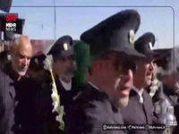 فیلم/ تشییع پیکر شهدای گمنام بر دوش خادمان امام رضا(ع)