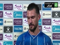 صحبت های محمدرضا آزادی پس از تساوی استقلال مقابل الوصل