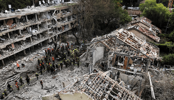 صهیونیستها همچنان منتظر بازسازی ویرانههای حملات ایران