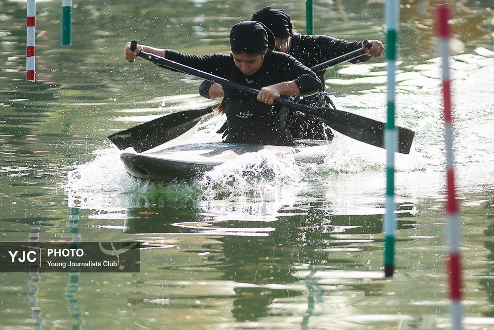 آغاز لیگ قایقرانی اسلالوم در دریاچه آزادی