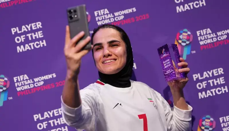 سلفی فرشته با جایزه جذاب جام جهانی