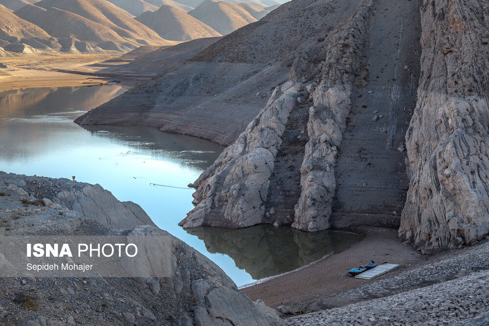 عکس/پشت سدهای خالی؛ ثبت بحران آب در شرق کشور
