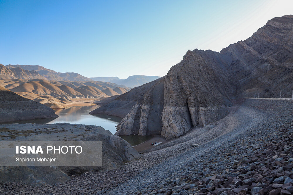عکس/پشت سدهای خالی؛ ثبت بحران آب در شرق کشور