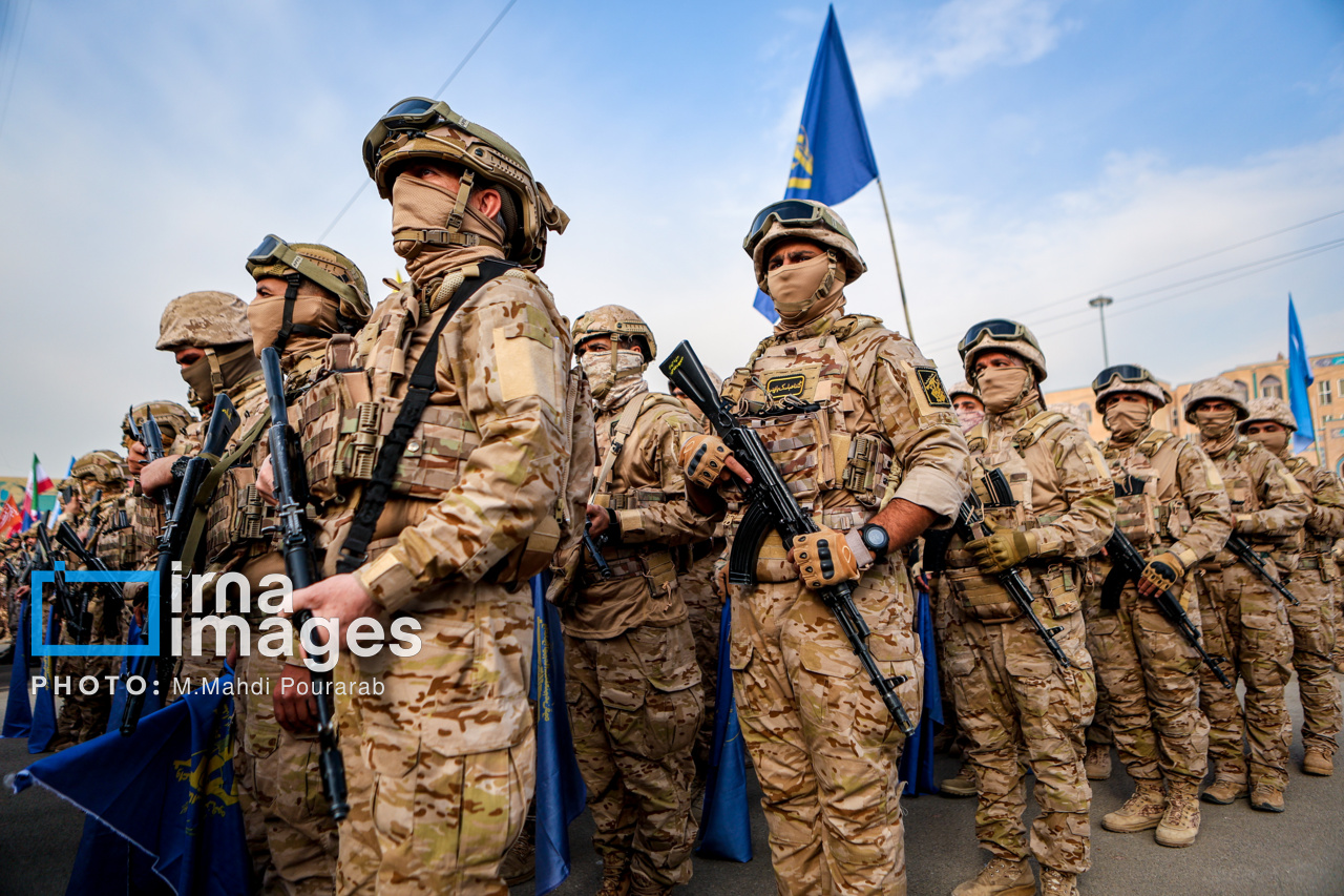 عکس/ رزمایش اقتدار بسیج پایتخت