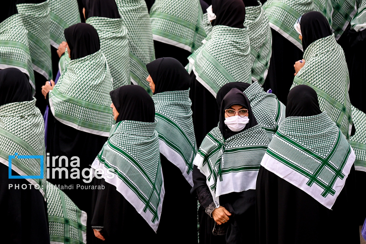 عکس/ رزمایش اقتدار بسیج پایتخت