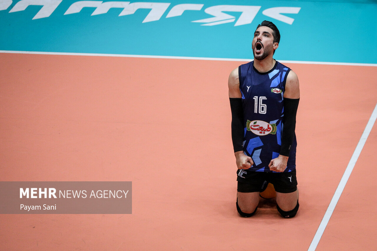 هفته دوم لیگ برتر والیبال؛ دیدار تیم های پیکان و طبیعت