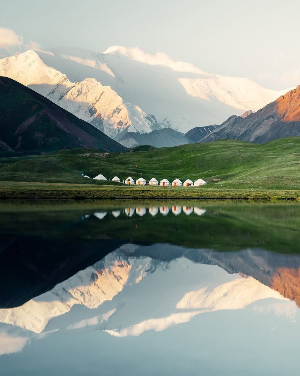 تصاویری از طبیعت زیبای قرقیزستان  