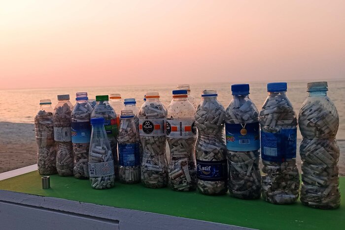 عکس/ سواحل کیش از زباله پاکسازی شد