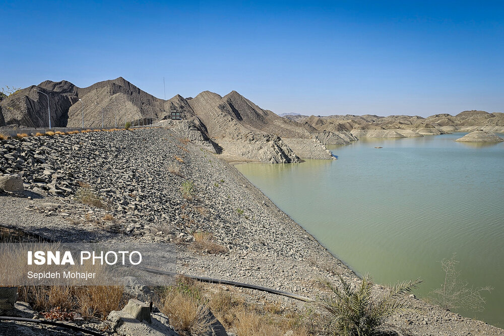 عکس/پشت سدهای خالی؛ ثبت بحران آب در شرق کشور