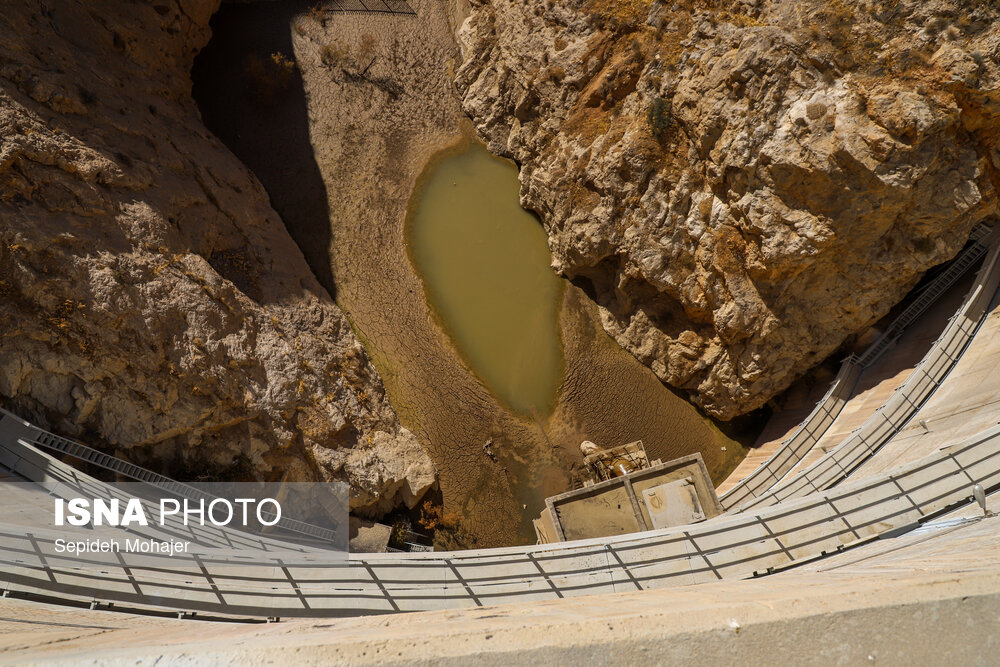 عکس/پشت سدهای خالی؛ ثبت بحران آب در شرق کشور