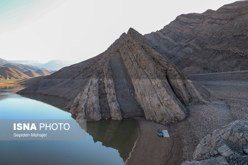 عکس/پشت سدهای خالی؛ ثبت بحران آب در شرق کشور