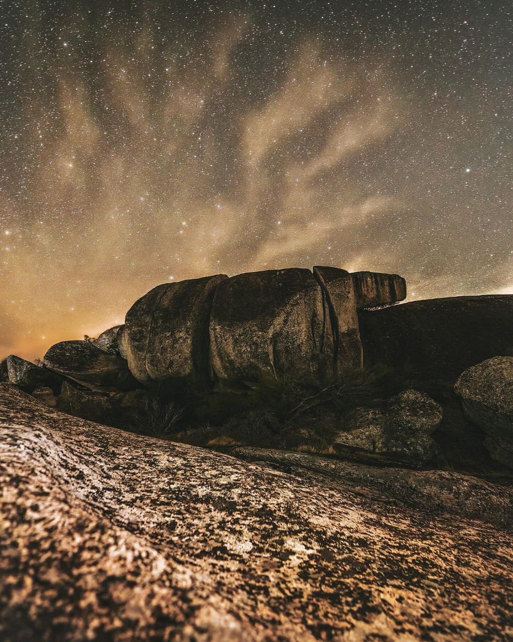 شکوه خیره کننده آسمان شب در آمریکا 