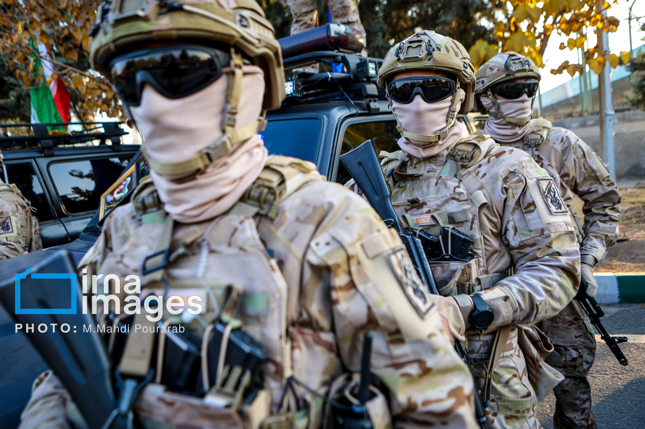 عکس/ رزمایش اقتدار بسیج پایتخت