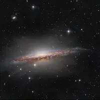 عکس روز ناسا از یک کهکشان مارپیچی