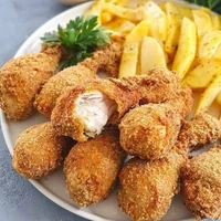 سادهترین رسپی مرغ سوخاری