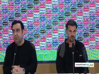 حدادیفر: امیواریم فردا به پیروزی دست پیدا کنیم