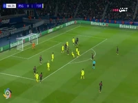 شلیک بی نظیر؛ گل اول پاری‌سن‌ژرمن توسط ویتینیا در دقیقه 45