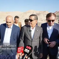 معاون رئیس‌جمهور از سد دالکی بازدید کرد