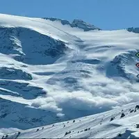 سقوط بهمن در پیست محل تمرین ملی پوشان اسکی آلپاین در اتریش