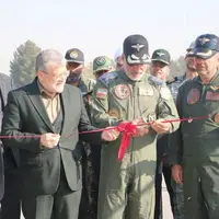چند طرح عمرانی در پایگاه هوانیروز مشهد مقدس افتتاح شد