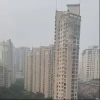 ویدئویی از آلودگی هوای امروز شانگهای چین