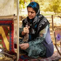 گلیم‌بافی در چهارمحال و بختیاری  