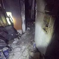 نجات یافتن ۱۰ نفر در آتشسوزی ساختمان ۹ طبقه