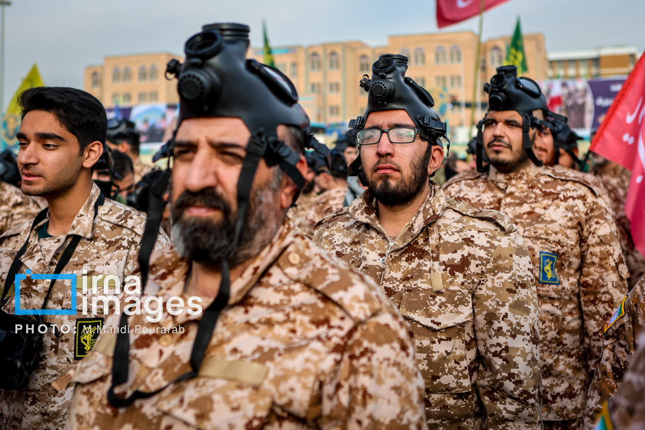 عکس/ رزمایش اقتدار بسیج پایتخت