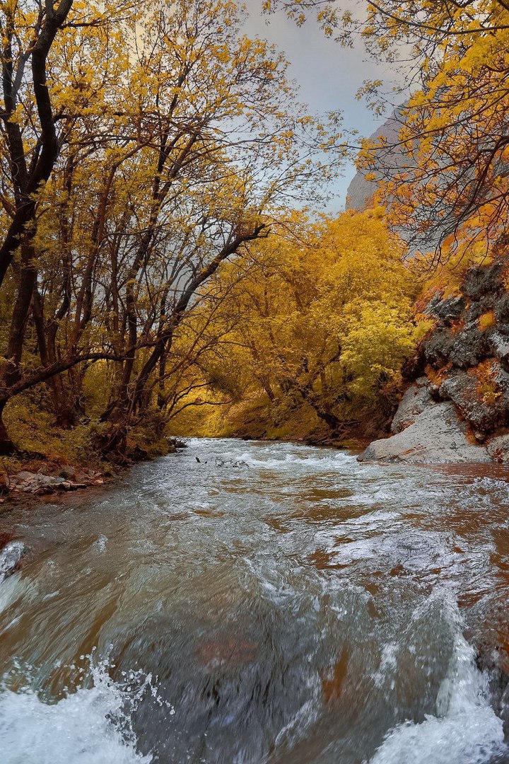 جلوه‌گری پاییز در طبیعت ارومیه