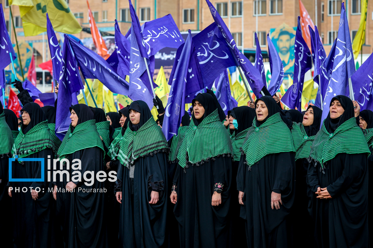 عکس/ رزمایش اقتدار بسیج پایتخت