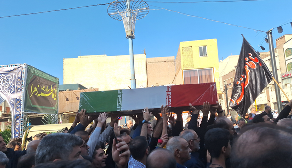 پیکر شهید گمنام در اهواز تشییع می‌شود