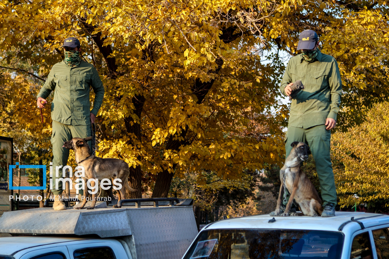 عکس/ رزمایش اقتدار بسیج پایتخت